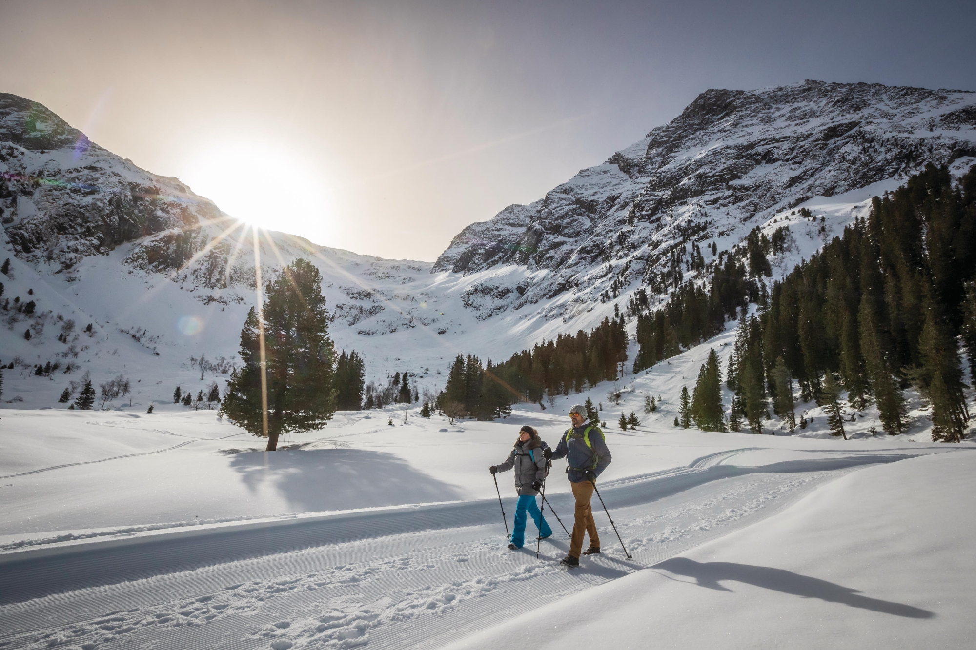 Schneeschuhwandern in Tirol